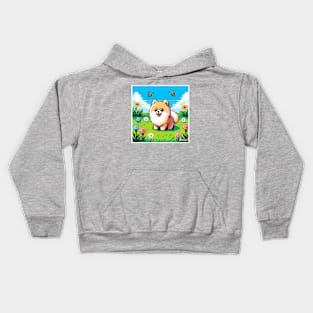 Pixel Pom Kids Hoodie